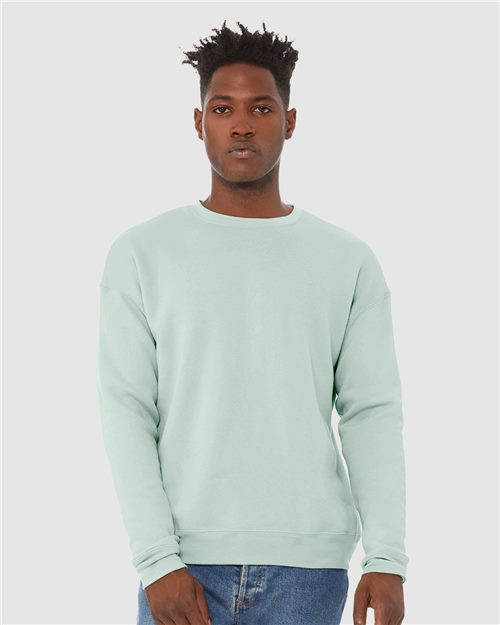 3945 Unisex Sponge Fleece Drop Shoulder Crewneck Sweatshirt