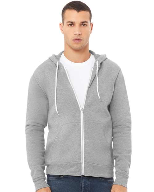 3739 Unisex Sponge Fleece Full-Zip Hoodie Sweatshirt