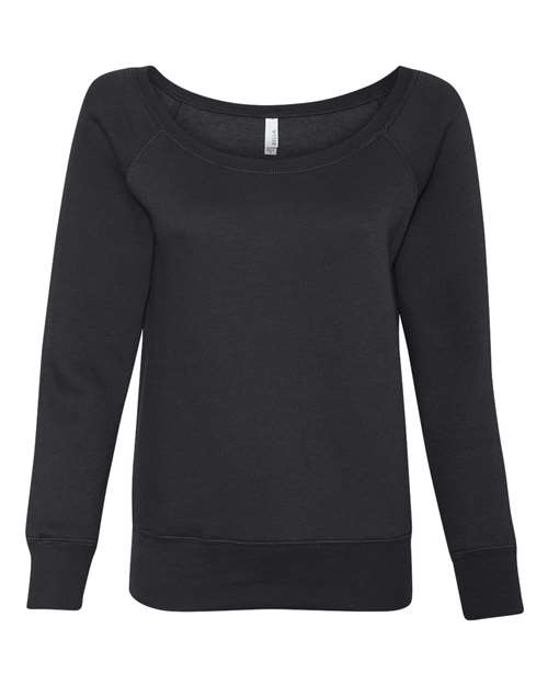 7501 Women’s Sponge Fleece Wide Neck Sweatshirt