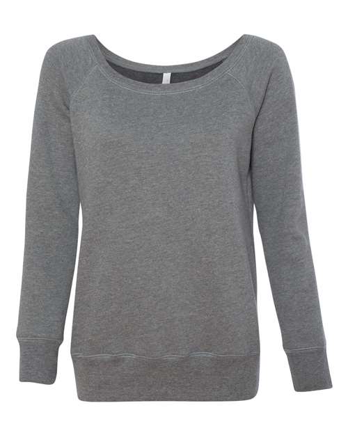 7501 Women’s Sponge Fleece Wide Neck Sweatshirt