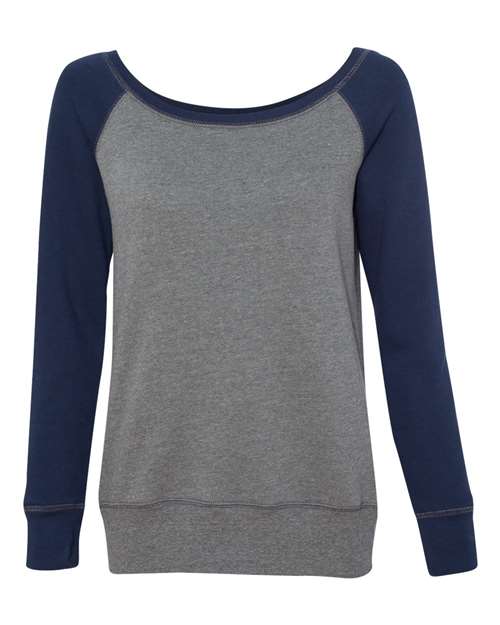 7501 Women’s Sponge Fleece Wide Neck Sweatshirt