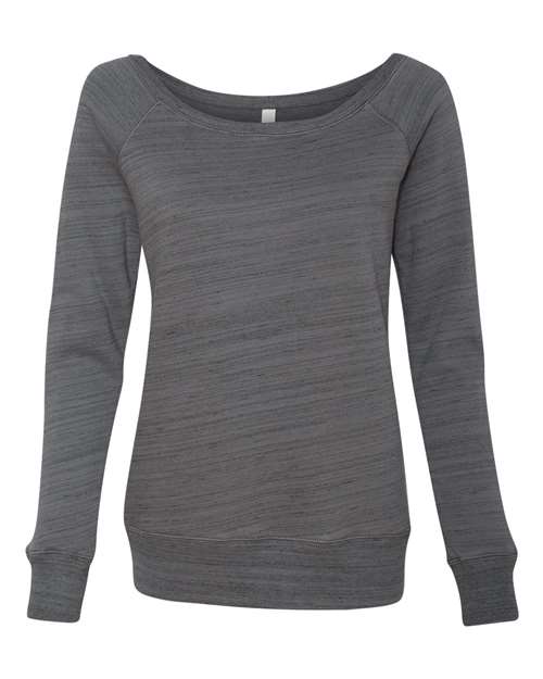 7501 Women’s Sponge Fleece Wide Neck Sweatshirt