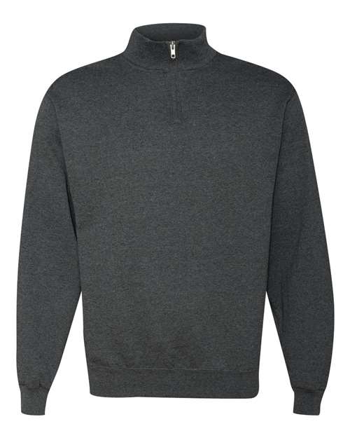 995MR Unisex Nublend® Cadet Collar Quarter-Zip Sweatshirt