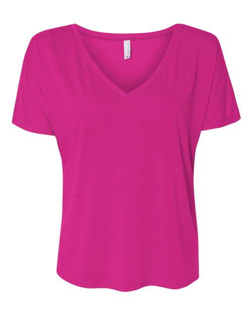 8815 Women’s Slouchy V-Neck Tee
