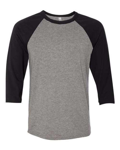 3200 Unisex Three-Quarter Sleeve Baseball Tee