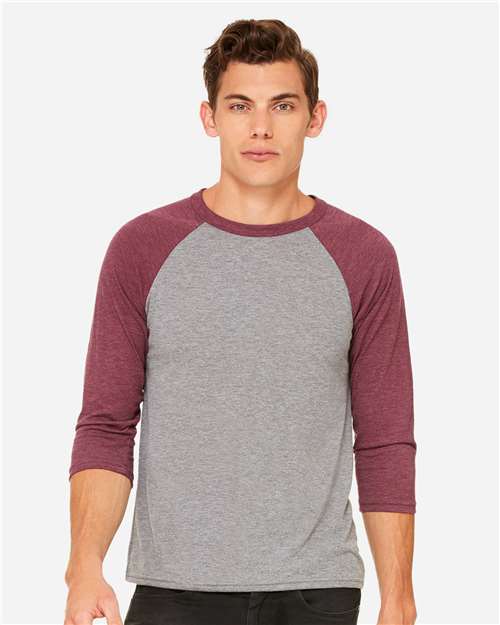 3200 Unisex Three-Quarter Sleeve Baseball Tee