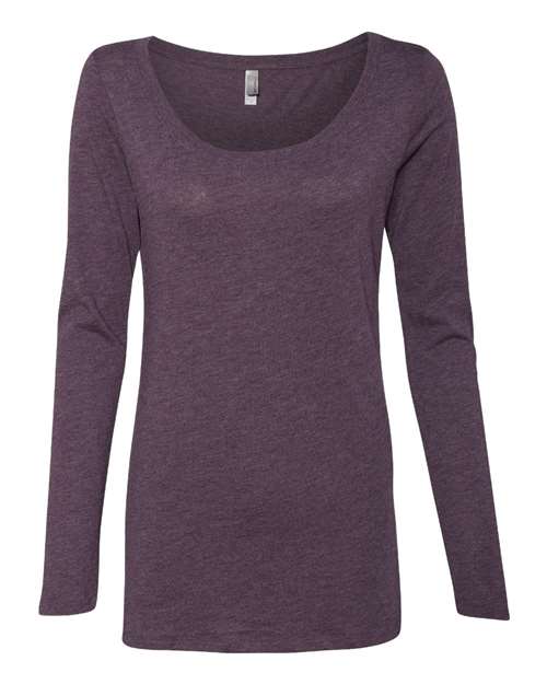 6731 Women’s Triblend Scoop Neck Long Sleeve T-Shirt