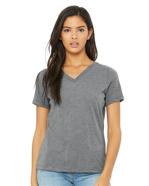 6415 Women's Relaxed Triblend V-Neck Tee