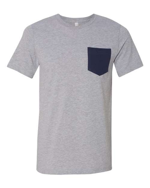 3021 Men's Jersey Pocket Tee