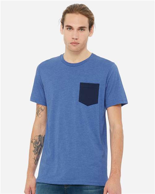 3021 Men's Jersey Pocket Tee
