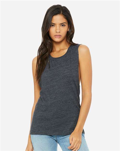8803 Women's Flowy Scoop Muscle Tank