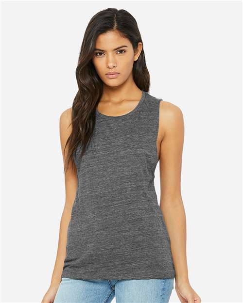 8803 Women's Flowy Scoop Muscle Tank