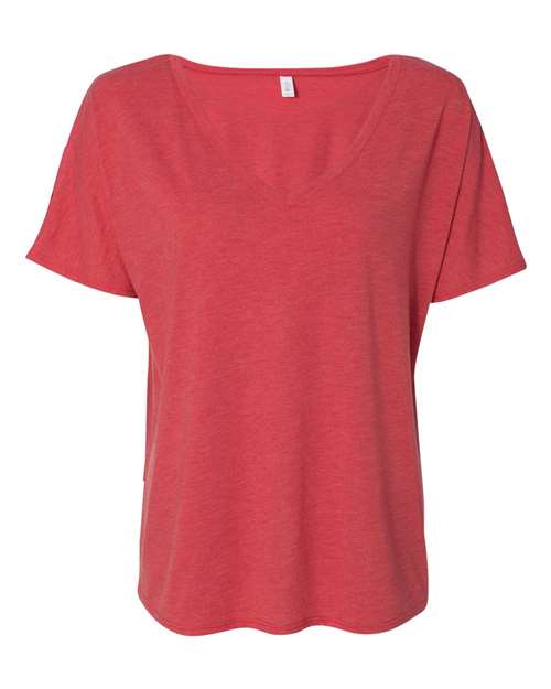 8815 Women’s Slouchy V-Neck Tee