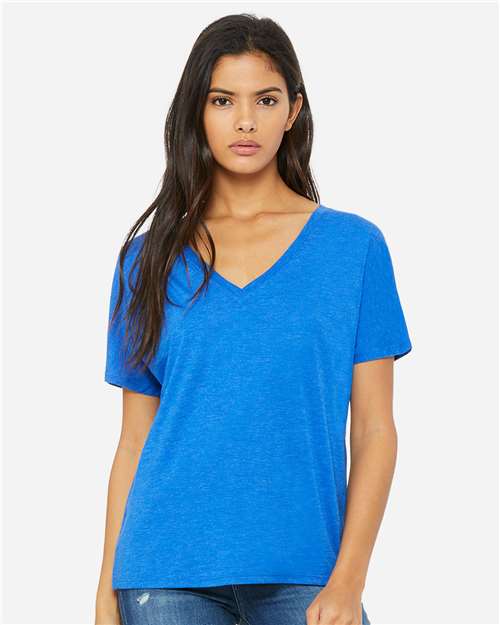 8815 Women’s Slouchy V-Neck Tee