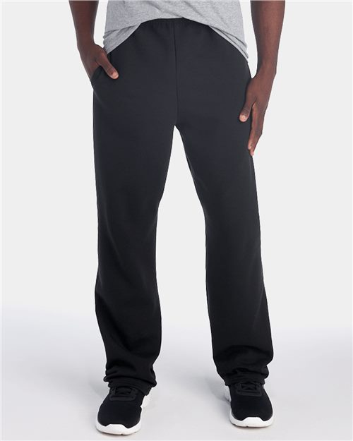 974MPR Unisex NuBlend® Open-Bottom Sweatpants with Pockets