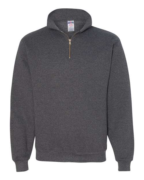 4528MR Unisex Super Sweats NuBlend® Quarter-Zip Cadet Collar Sweatshirt