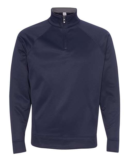 PF95MR Unisex Dri-Power® Sport Quarter-Zip Cadet Collar Sweatshirt