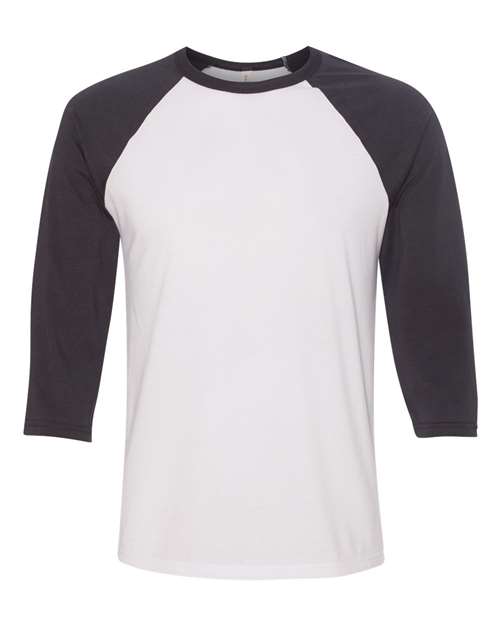 3200 Unisex Three-Quarter Sleeve Baseball Tee