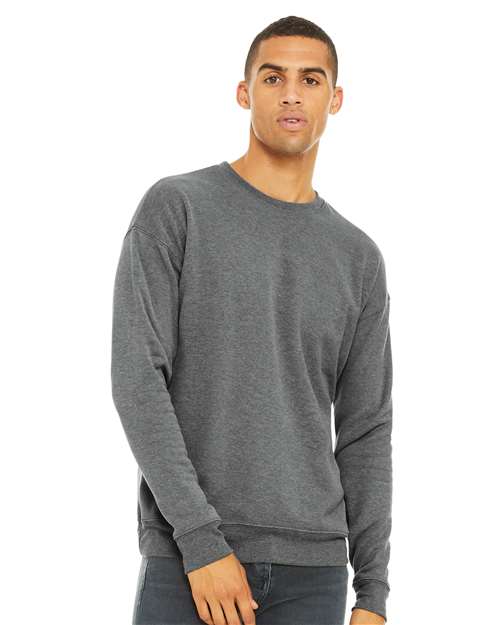 3945 Unisex Sponge Fleece Drop Shoulder Crewneck Sweatshirt