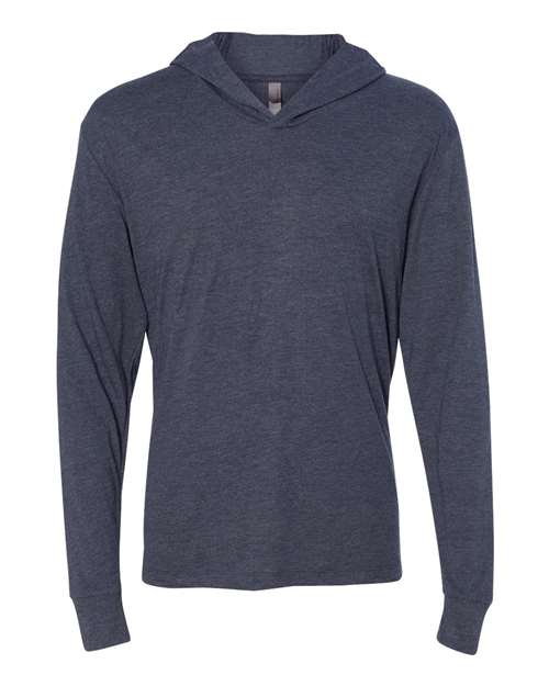 6021 Unisex Triblend Hooded Long Sleeve Pullover T-Shirt