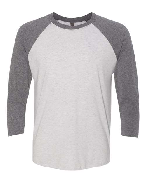 6051 Unisex Triblend Three-Quarter Raglan T-Shirt