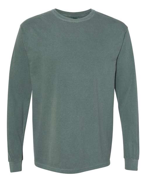 6014 Garment-Dyed Heavyweight Long Sleeve T-Shirt