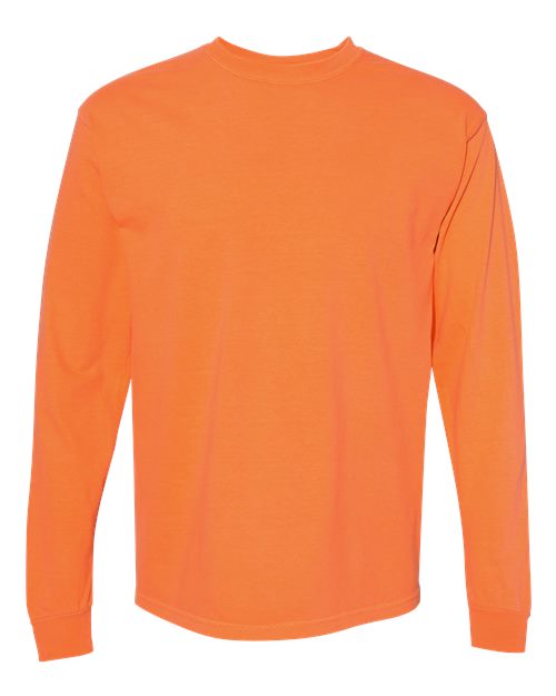 6014 Garment-Dyed Heavyweight Long Sleeve T-Shirt