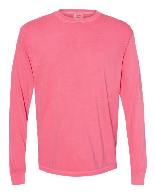 6014 Garment-Dyed Heavyweight Long Sleeve T-Shirt