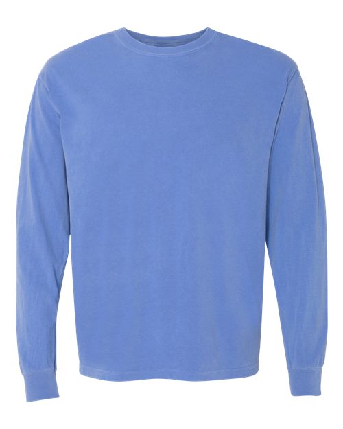 6014 Garment-Dyed Heavyweight Long Sleeve T-Shirt