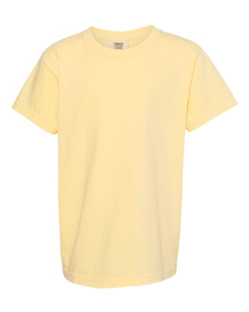 9018 Youth Garment-Dyed Heavyweight T-Shirt