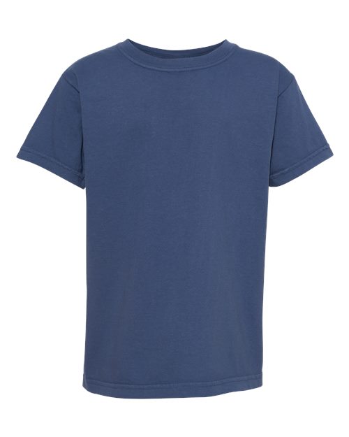 9018 Youth Garment-Dyed Heavyweight T-Shirt