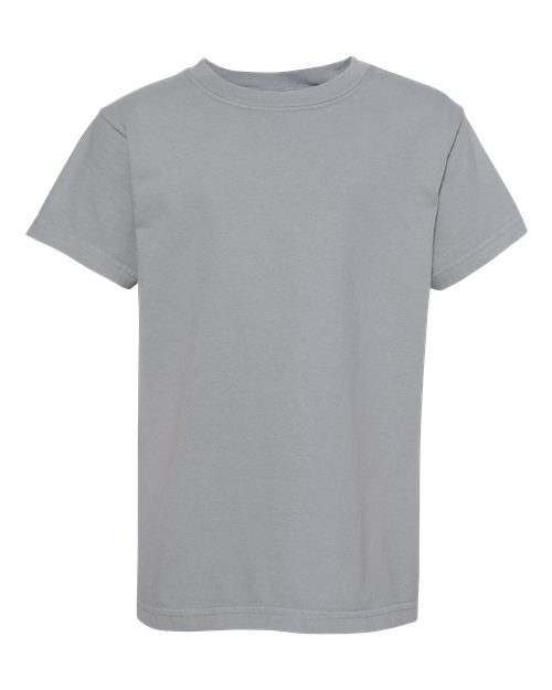 9018 Youth Garment-Dyed Heavyweight T-Shirt