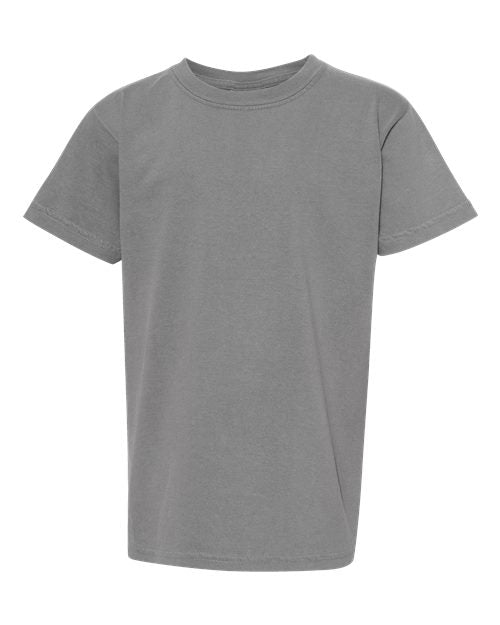 9018 Youth Garment-Dyed Heavyweight T-Shirt