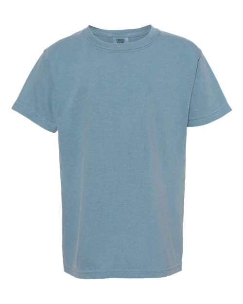 9018 Youth Garment-Dyed Heavyweight T-Shirt