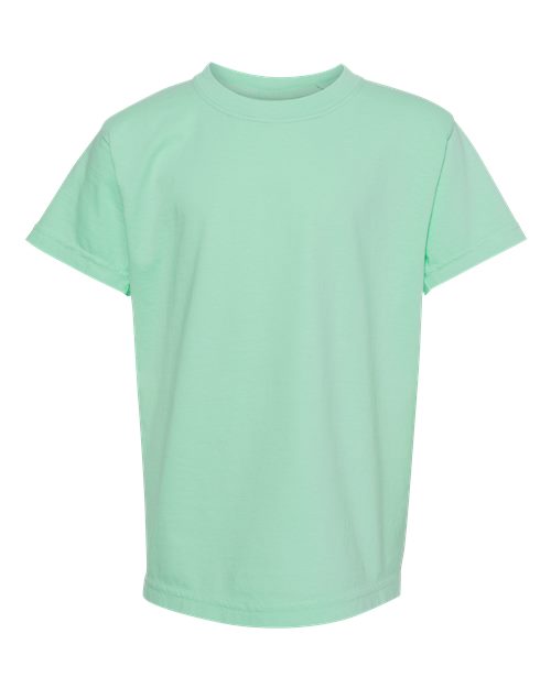9018 Youth Garment-Dyed Heavyweight T-Shirt