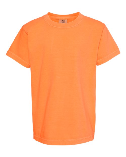 9018 Youth Garment-Dyed Heavyweight T-Shirt