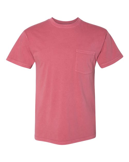 7415 Unisex Inspired Dye Pocket T-Shirt