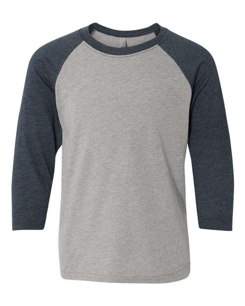 3352 Youth CVC Three-Quarter Sleeve Raglan T-Shirt