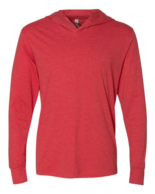 6021 Unisex Triblend Hooded Long Sleeve Pullover T-Shirt