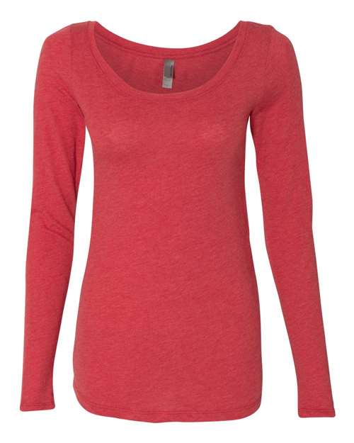 6731 Women’s Triblend Scoop Neck Long Sleeve T-Shirt
