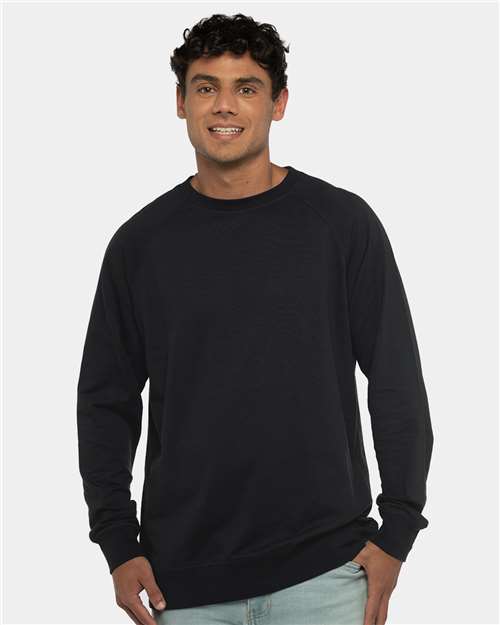 9000 Unisex Laguna Raglan Crewneck Sweatshirt