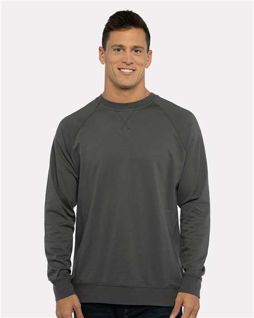 9000 Unisex Laguna Raglan Crewneck Sweatshirt