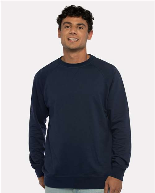 9000 Unisex Laguna Raglan Crewneck Sweatshirt