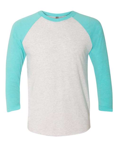 6051 Unisex Triblend Three-Quarter Raglan T-Shirt