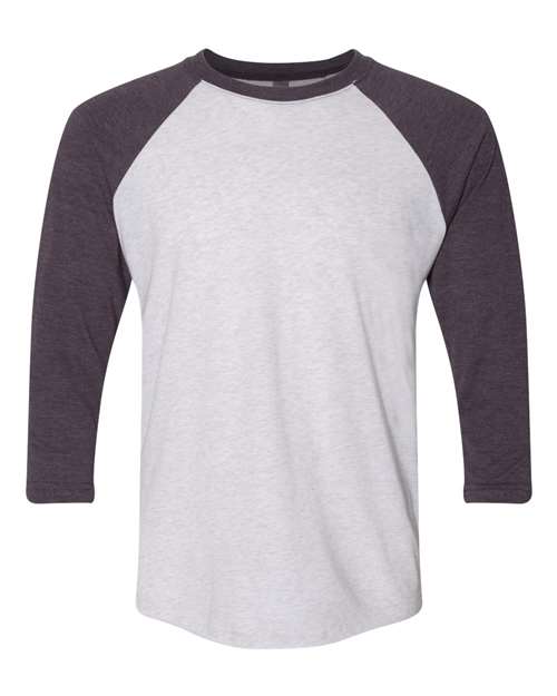 6051 Unisex Triblend Three-Quarter Raglan T-Shirt