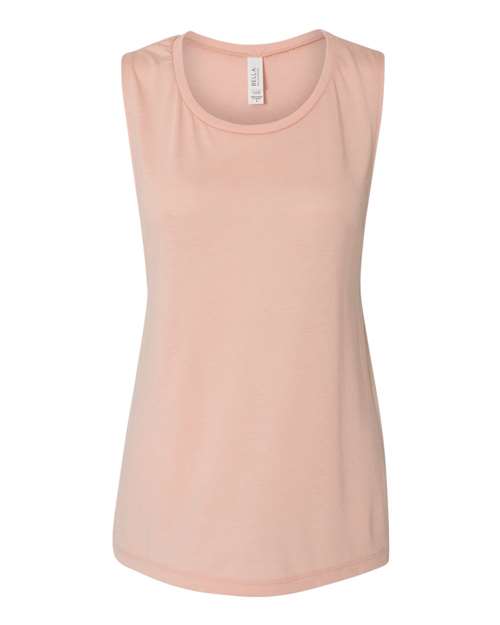 8803 Women's Flowy Scoop Muscle Tank