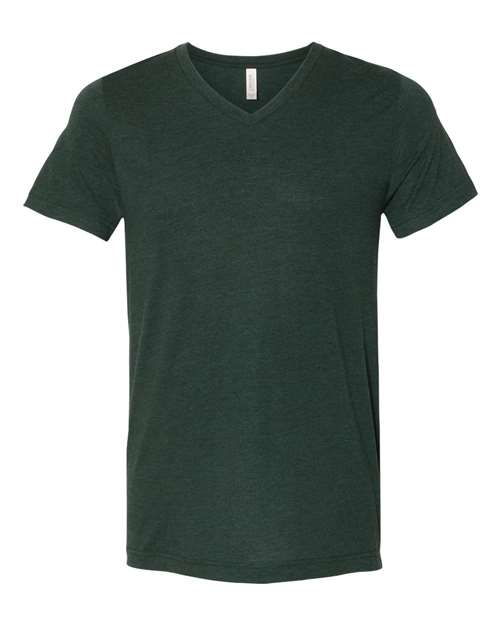 3415 Unisex Triblend V-Neck Tee