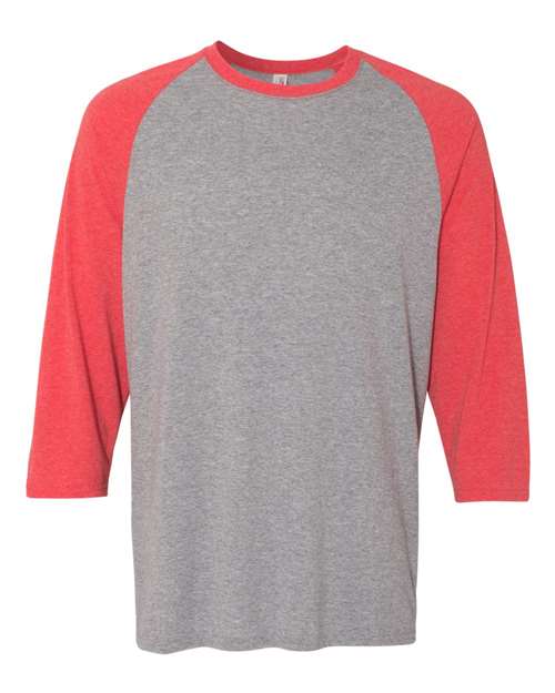 601RR Unisex Triblend Three-Quarter Raglan Baseball T-Shirt