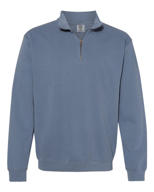 1580 Unisex Garment-Dyed Quarter-Zip Sweatshirt