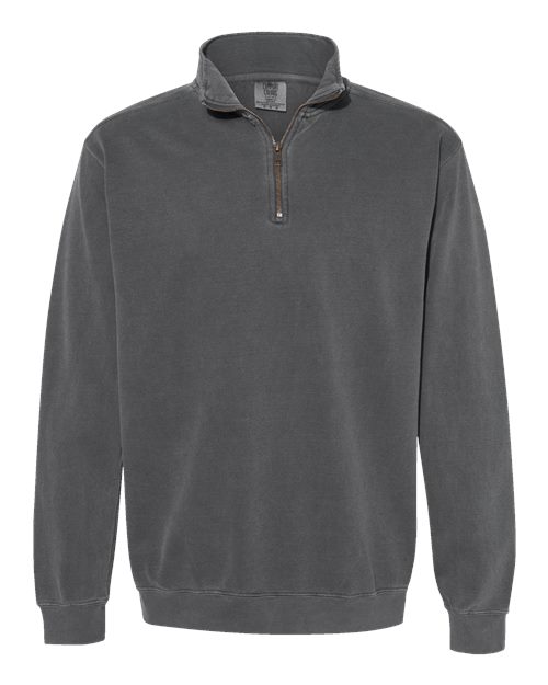 1580 Unisex Garment-Dyed Quarter-Zip Sweatshirt